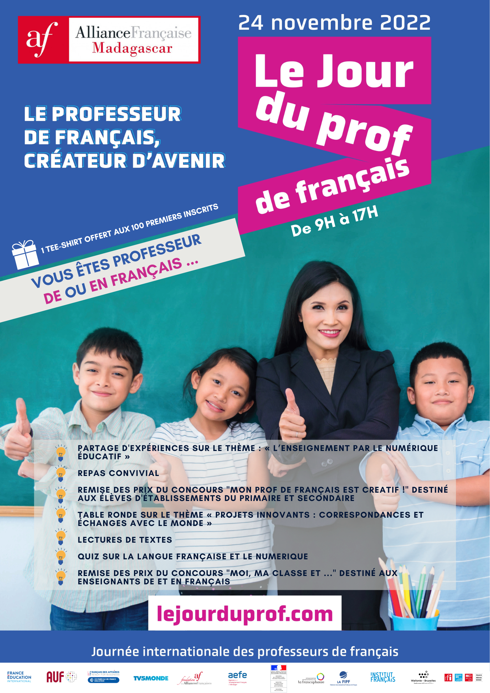 Tremplin pour l’avenir : les profs de français à Madagascar !